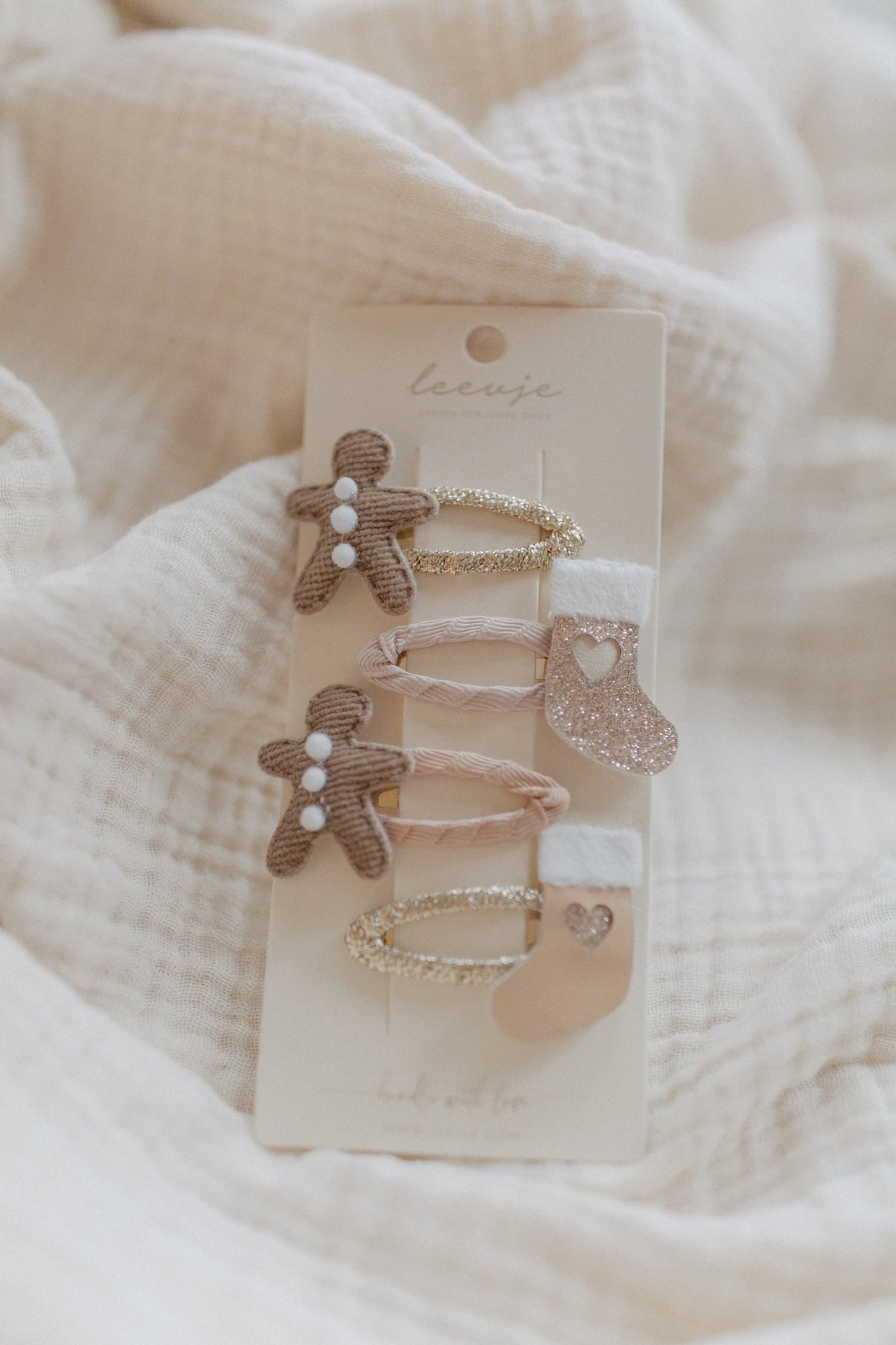 Leevje Haarspangen 'CHRISTMAS STOCKING CLIPS'