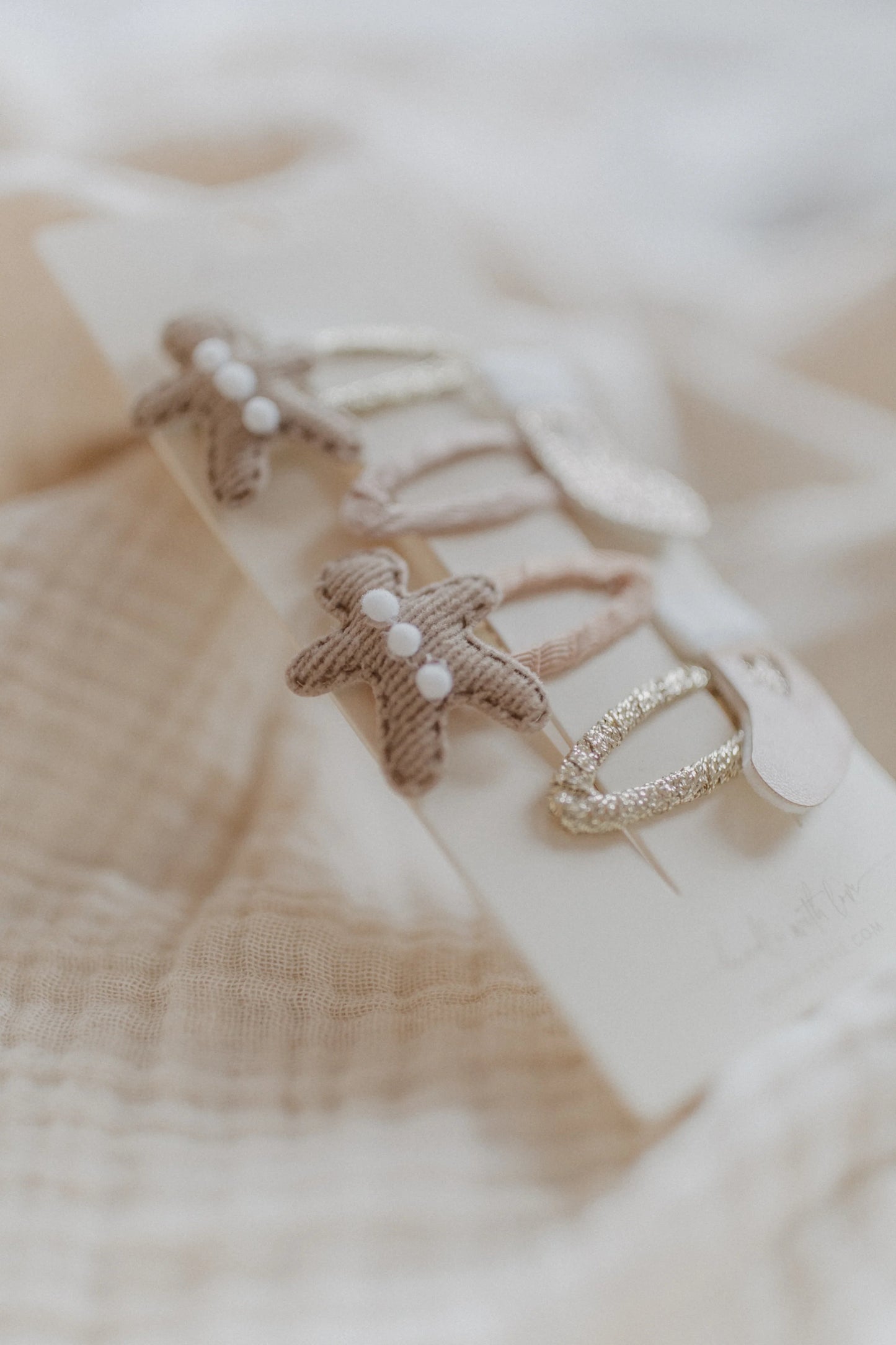 Leevje Haarspangen 'CHRISTMAS STOCKING CLIPS'