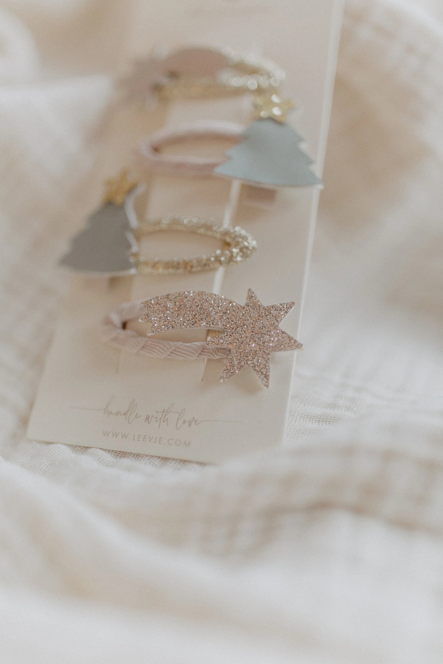 Leevje Haarspangen 'CHRISTMAS TREE CLIPS'