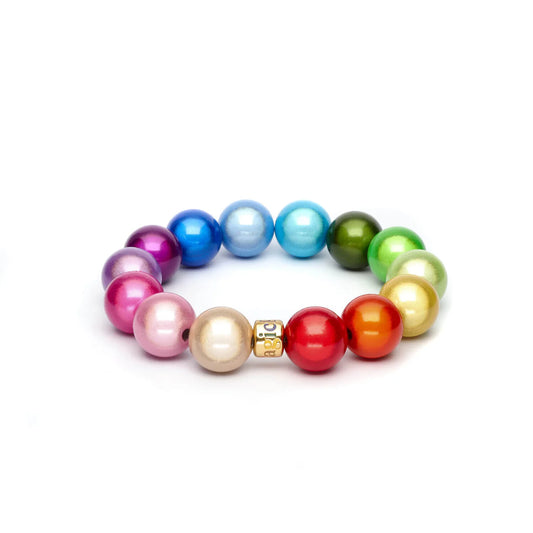 Magic Pearl Perlenarmband "Rainbow" Groß