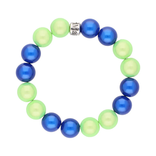 Magic Pearl Midnight Mojito Perlenarmband - Pure (12mm)