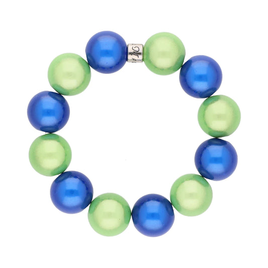 Magic Pearl Midnight Mojito Perlenarmband - Statement (18mm)