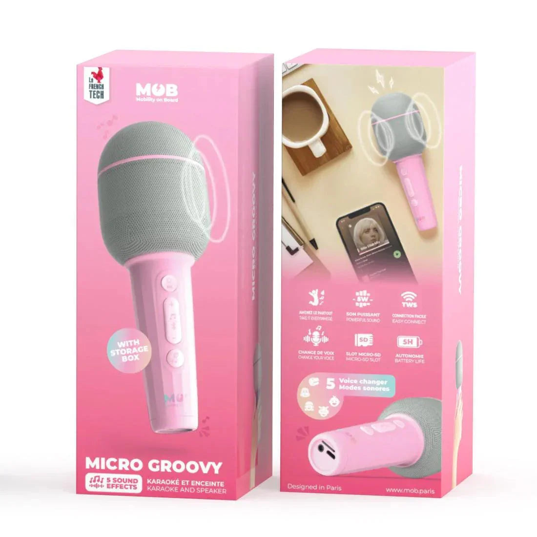 MOB - Mikrofon Groovy - Marshmallow