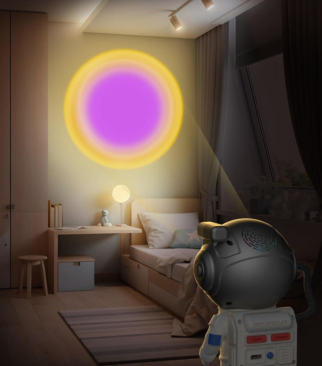 MOB Mini Stellar Light Astronaut