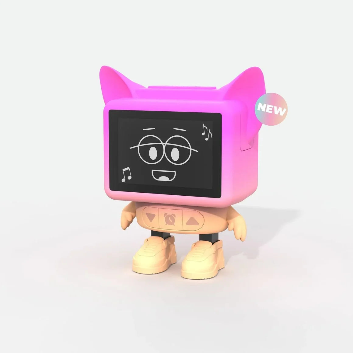 MOB Wecker - Dancing Clock - Pink