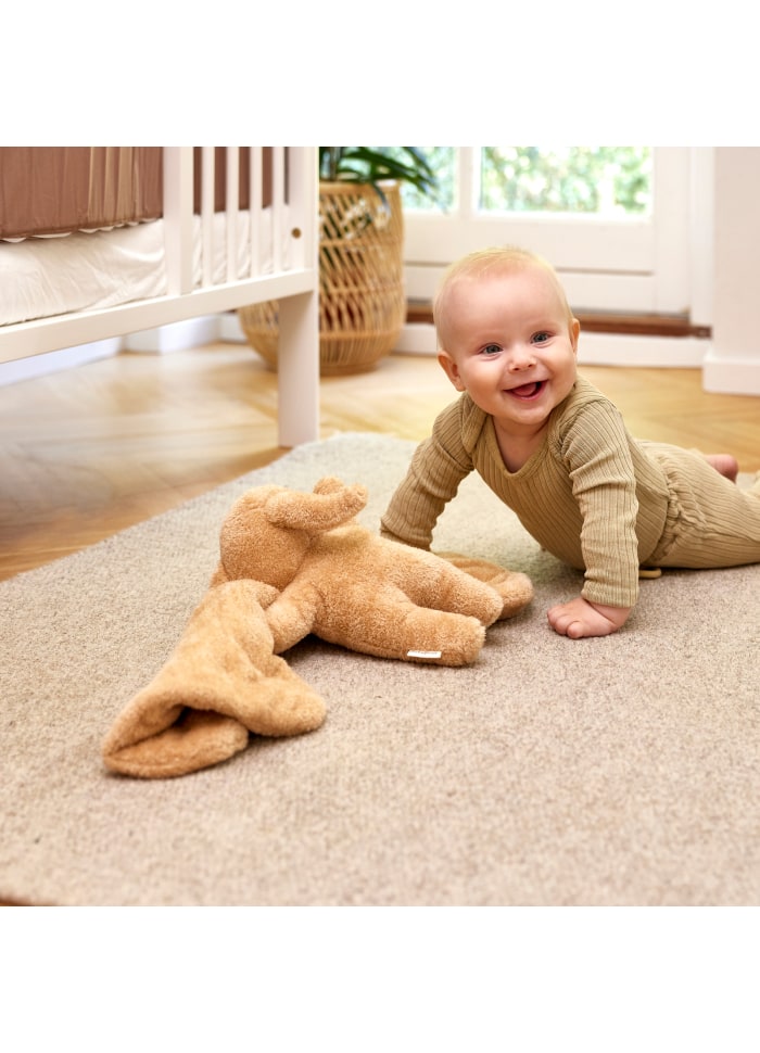 Membantu Magma Gewichtskuscheltier mit Glasperlenfüllung braun