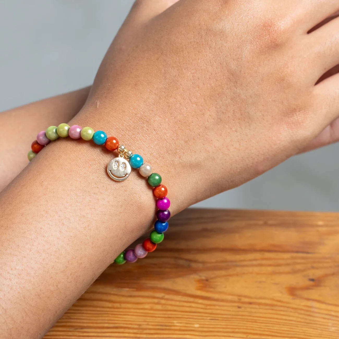 Magic Pearl Perlenarmband "Happy Rainbow"