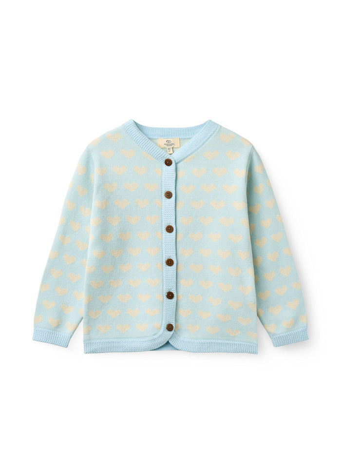 Copenhagen Colors Herz Strickjacke