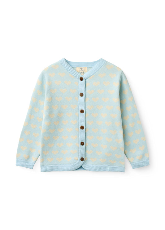 Copenhagen Colors Herz Strickjacke