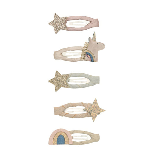 Mimi & Lula Celeste Einhorn Mini Haarspangen