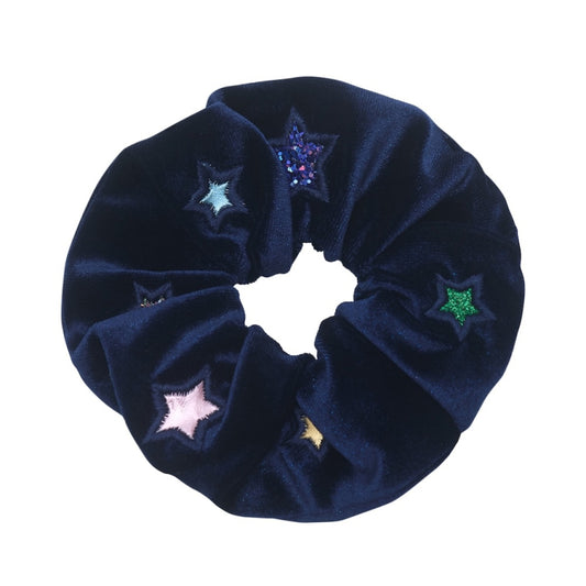 Mimi & Lula Constellation Samt Scrunchie