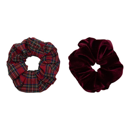 Mimi & Lula Tartan Scrunchies