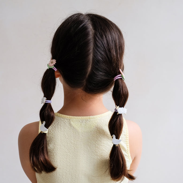 Mimi & Lula Bauernhof Mini Haargummis