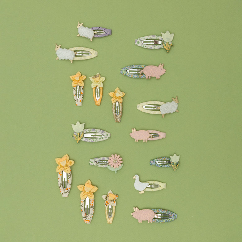 Mimi & Lula Narzissen Mini Haarspangen