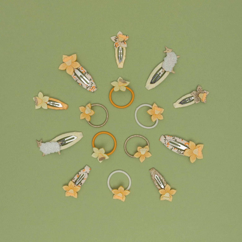 Mimi & Lula Narzissen Mini Haargummis