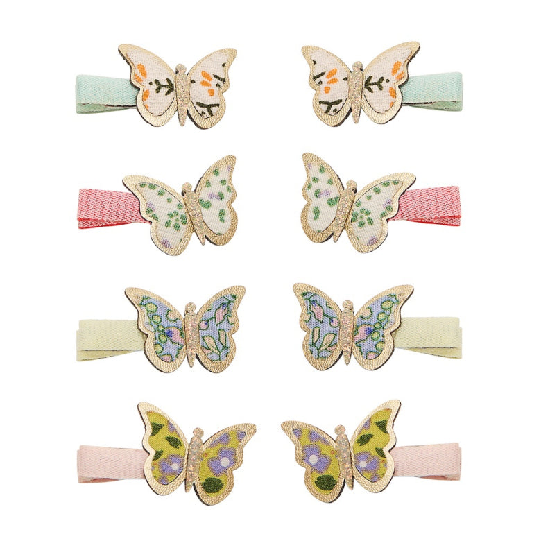 Mimi & Lula Blumen Schmetterling Mini Haarclips