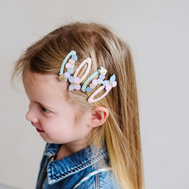 Mimi & Lula Raupen Haarspangen