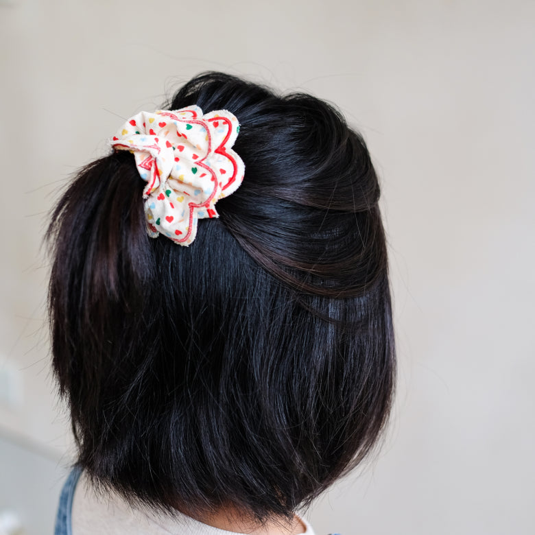 Mimi & Lula Scrunchie mit Herzprint