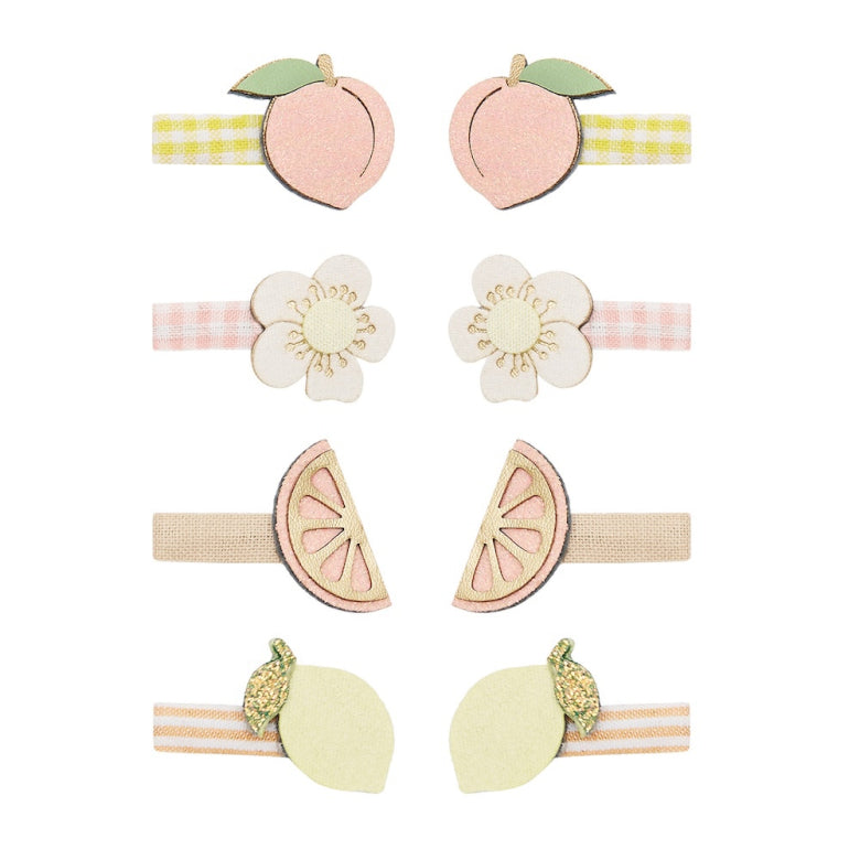 Mimi & Lula Peachy Citrus Mini Haarclips