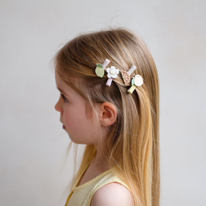 Mimi & Lula Peachy Citrus Mini Haarclips