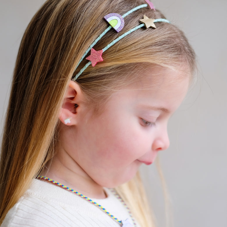 Mimi & Lula Ohrringe zum Aufkleben Einhorn