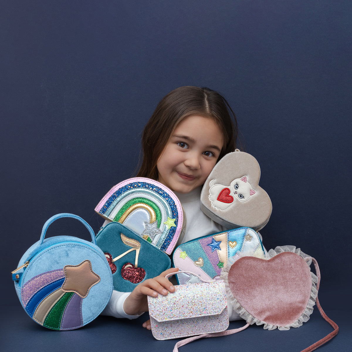 Mimi & Lula Kitty Herz-Tasche