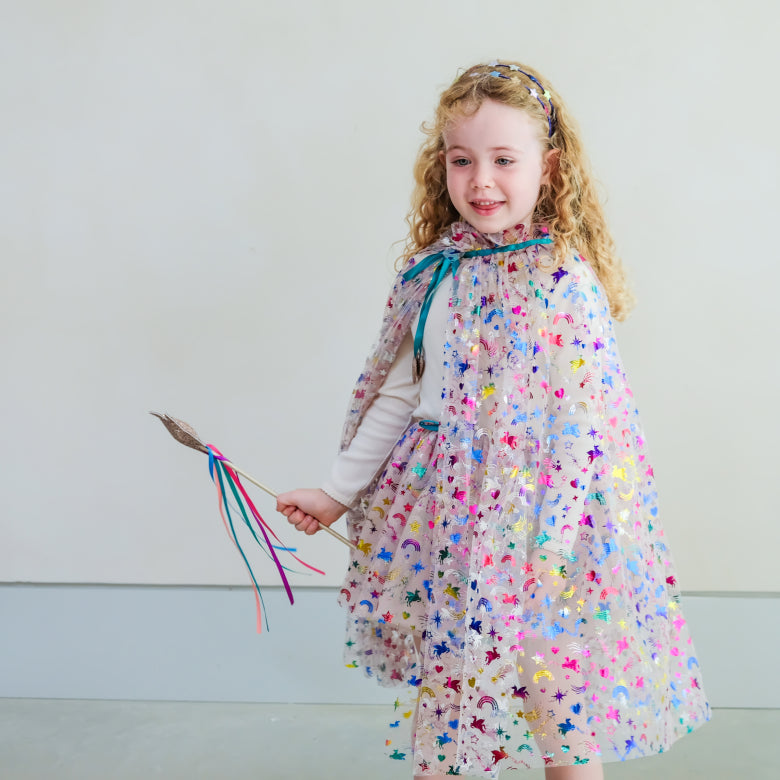 Mimi & Lula Regenbogen Einhorn Umhang