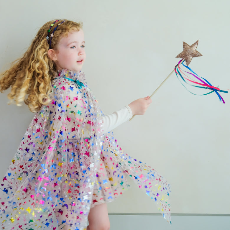 Mimi & Lula Regenbogen Einhorn Umhang