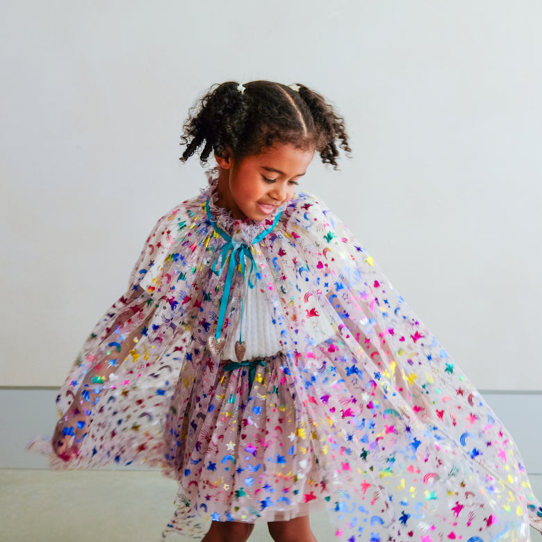 Mimi & Lula Regenbogen Einhorn Umhang