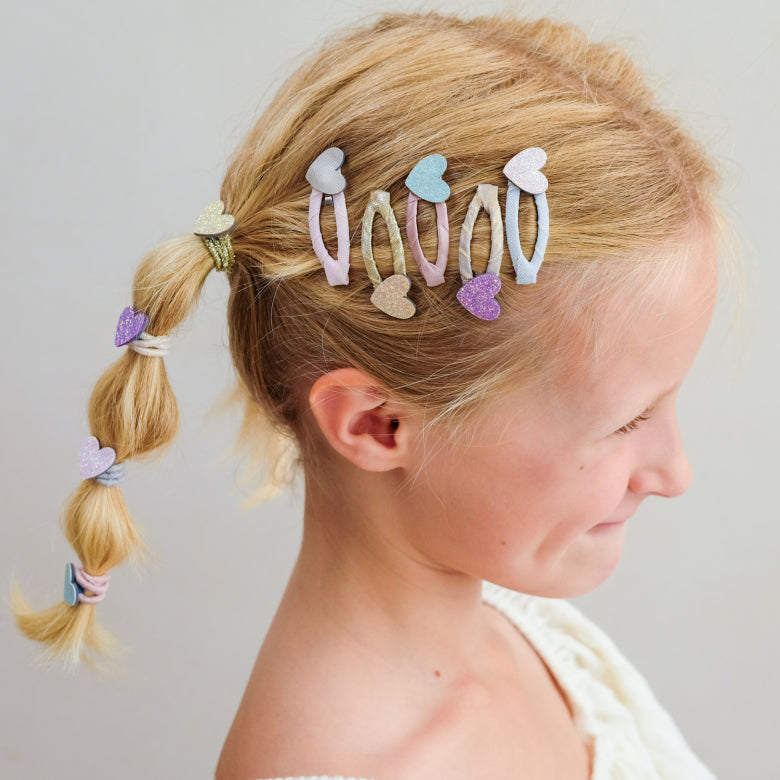 Mimi & Lula Teeny Herz Mini Haarspangen
