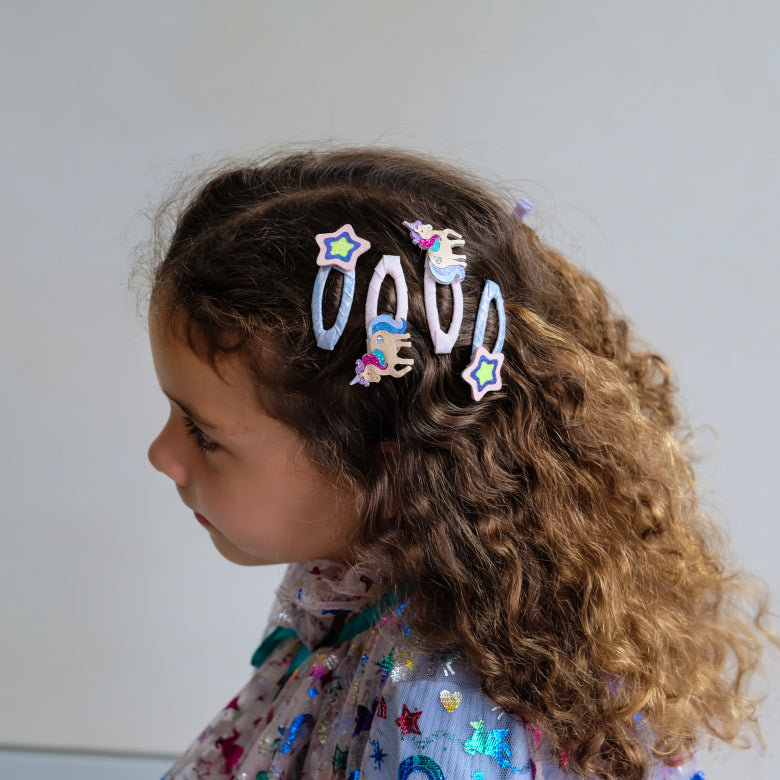 Mimi & Lula Magische Einhorn Haarspangen