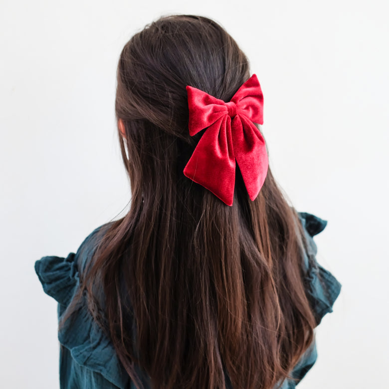 Mimi & Lula Velvet Agnes Schleifen Haarclips
