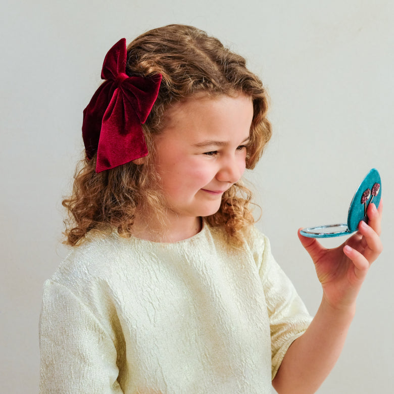 Mimi & Lula Velvet Agnes Schleifen Haarclips