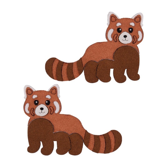 Mimi & Lula Roter Panda Haarspangen