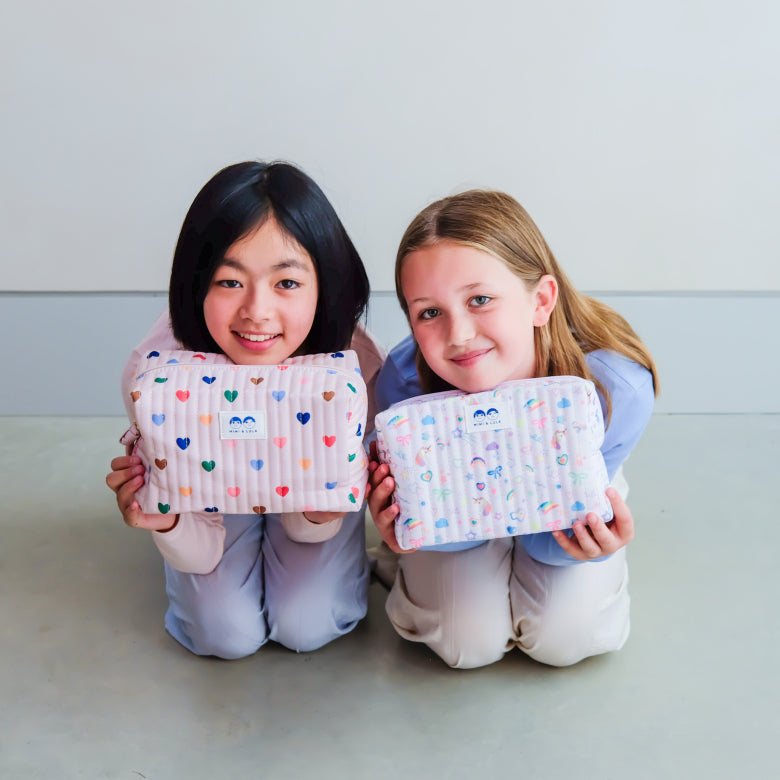 Mimi & Lula Happy Hearts Washbag