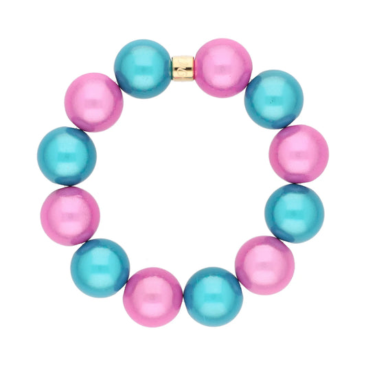 Magic Pearl Pool Party Perlenarmband - Statement (18mm)
