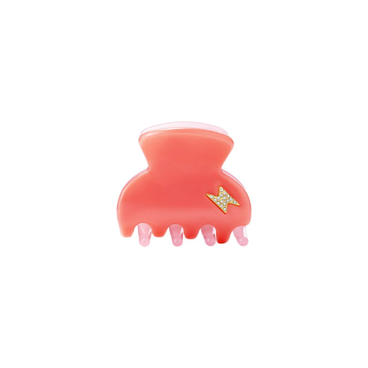 byEloise Krallenclip klein koralle Blitz