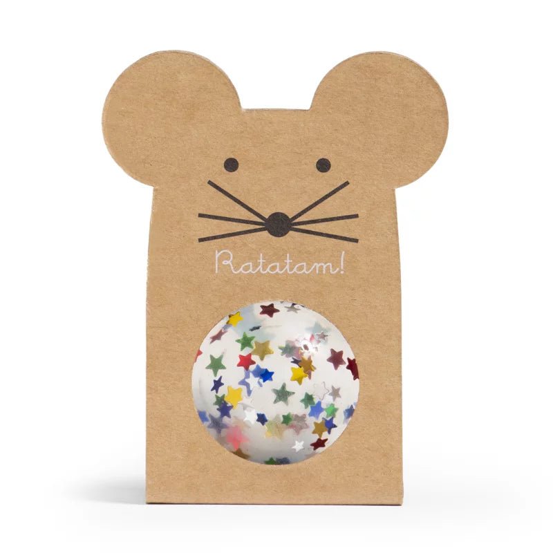 Ratatam! Mouse Bouncy Ball - Flummi Starry - 43mm