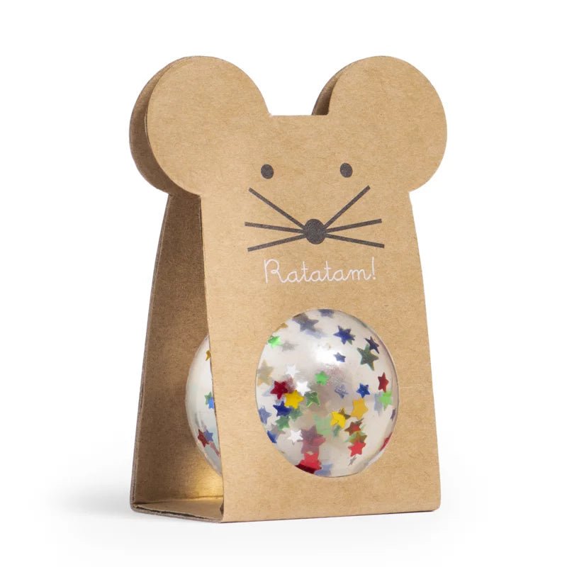 Ratatam! Mouse Bouncy Ball - Flummi Starry - 43mm