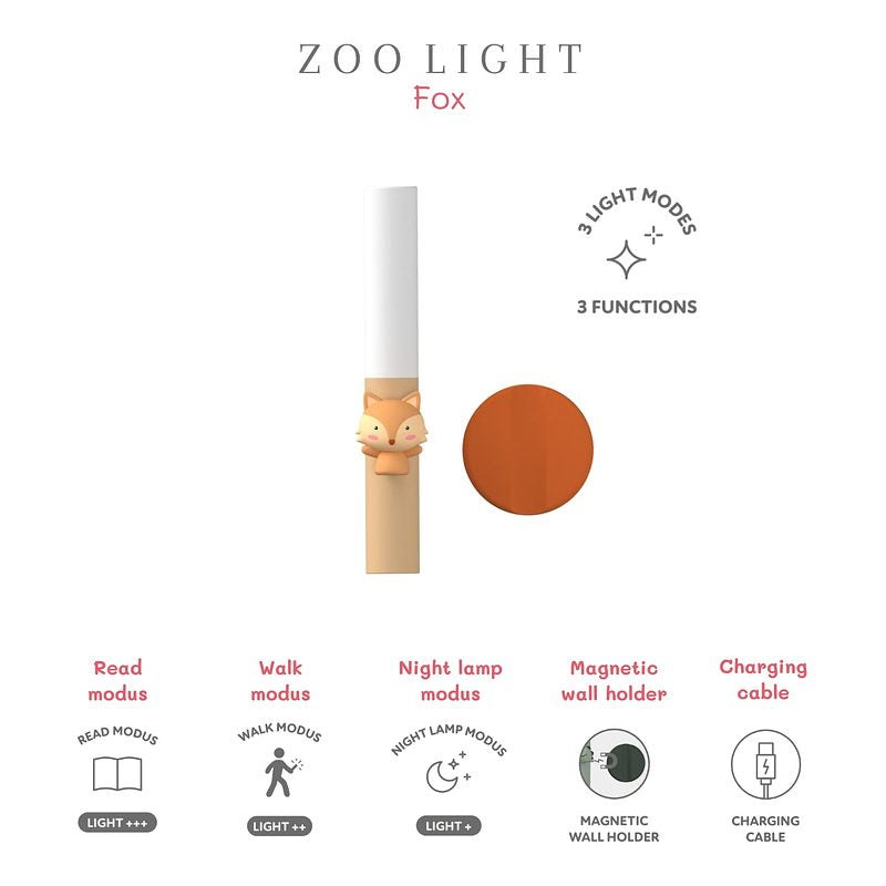 Zoofamily Taschenlampe Zoolight Fuchs