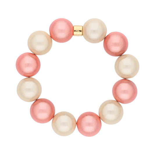 Magic Pearl Soft Sunrise Perlenarmband - Statement (18mm)