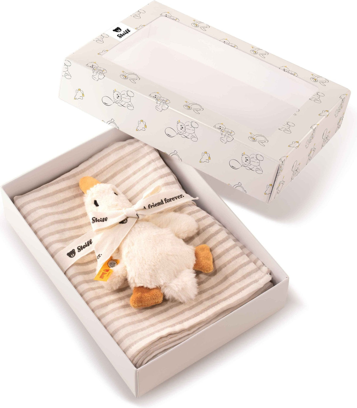 Steiff Geschenkset Gilda Gans Greifling 2tlg.