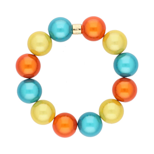 Magic Pearl Tropical Sunshine Perlenarmband - Statement (18mm)