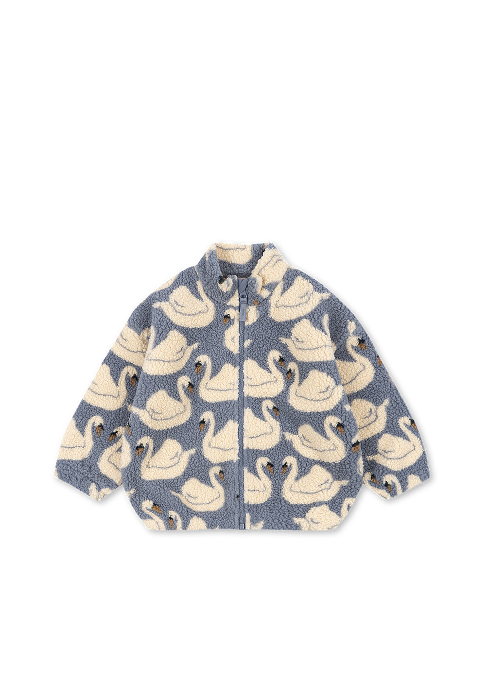 Konges Sløjd Jody Teddyjacke Schwan