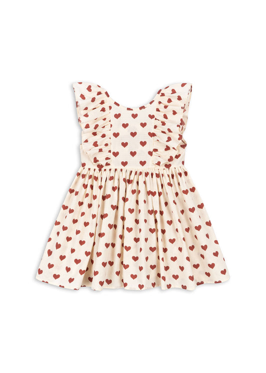Konges Sløjd Cianna Schleifen Kleid GOTS