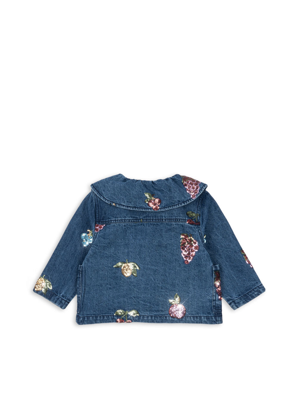 Konges Sløjd Magot Pailletten Jeansshirt GOTS