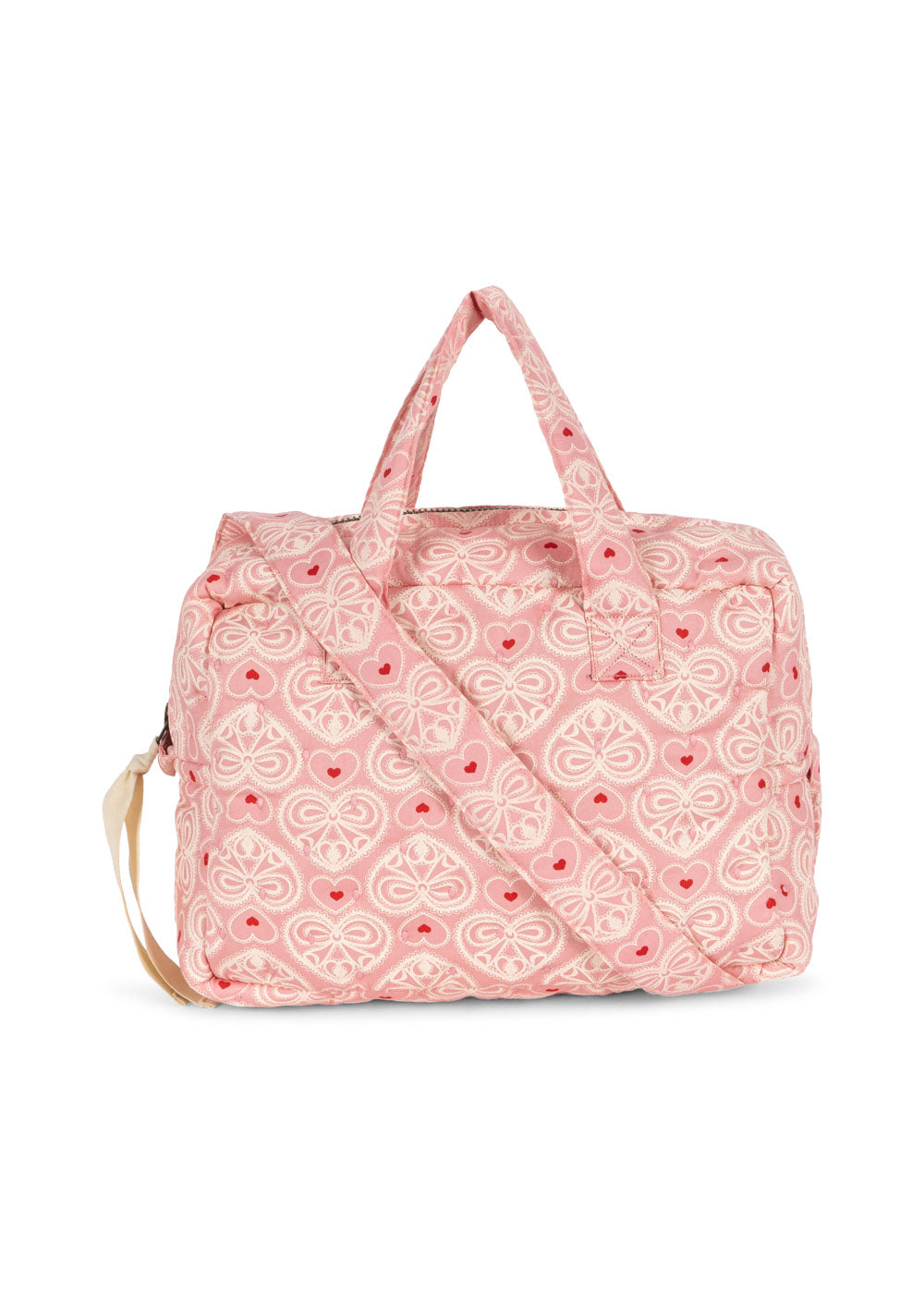 Konges Sløjd Puppen-Wickeltasche lacy pink