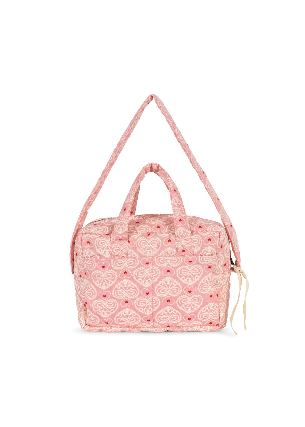 Konges Sløjd Puppen-Wickeltasche lacy pink