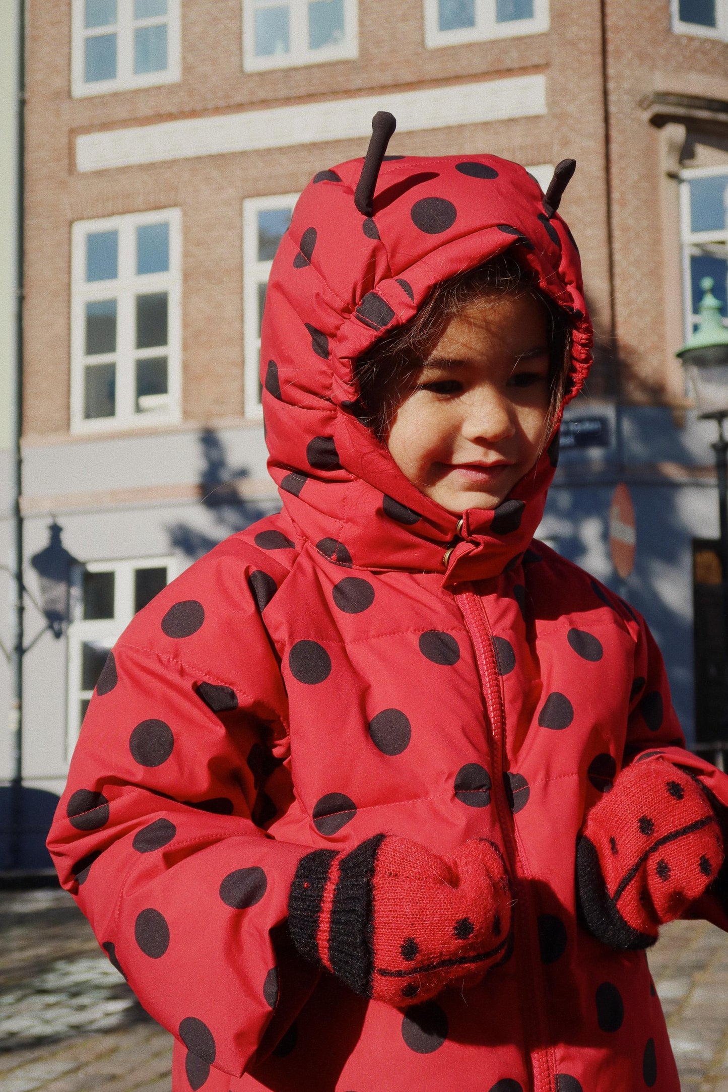 Konges Sløjd Ladybug Fäustlinge