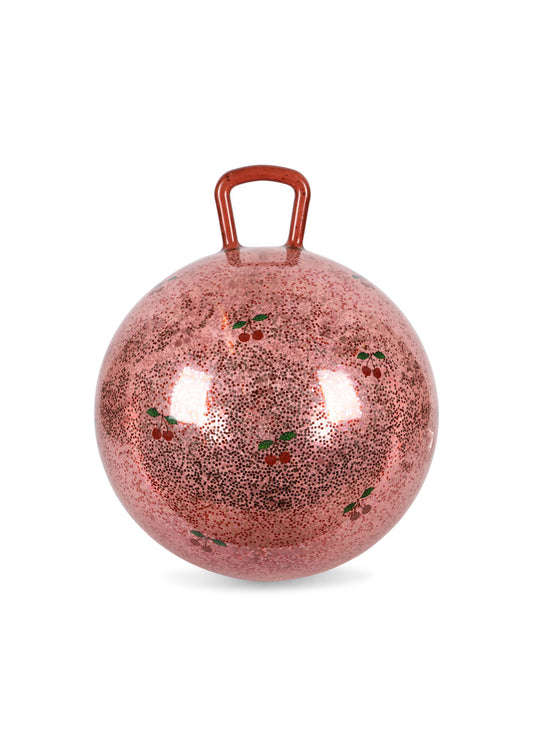Konges Sløjd Glitzer Hüpfball Kirsche